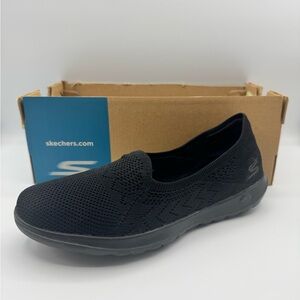 Skechers Knit Air Cooled Goga Mat Black 8